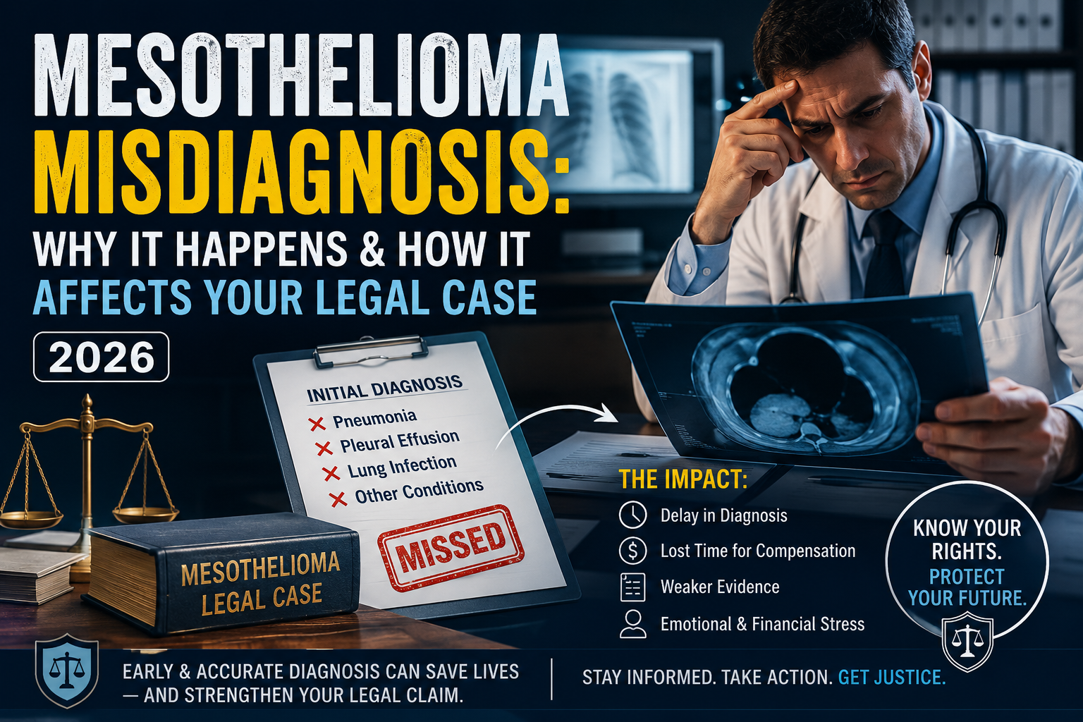 Mesothelioma Misdiagnosis: Why It Happens & How It Affects Your Legal Case 2026